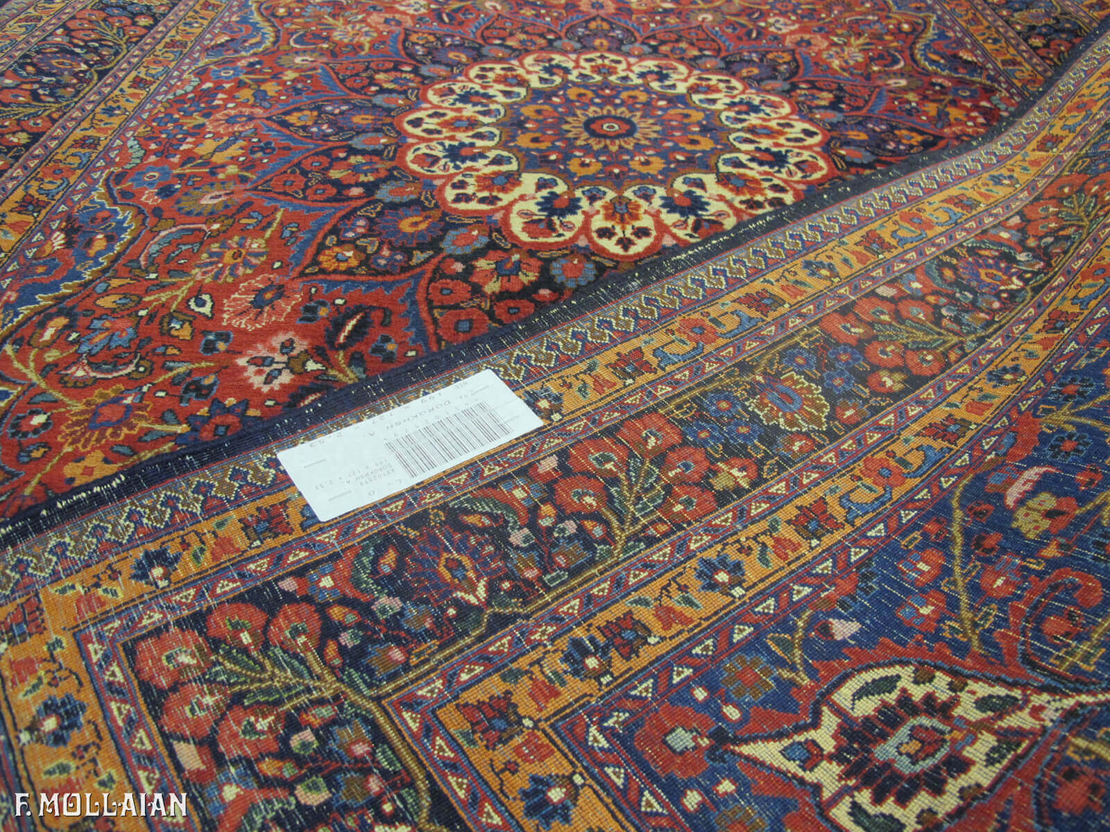Antique Persian Dorokhsh Rug n°:43102579